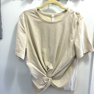 Lululemon twist front tee